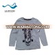 Hot Selling print long sleeve t-shirt for kids