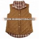 Hot sale women reversible quilted vest wholesale